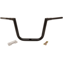 1-1/2" Grande Twin Peaks Touring Handlebar — 38 mm (1-1/2") clamp, 33 cm (13") rise, Black gloss