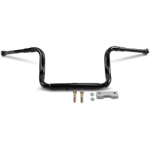 1-1/2" Grande Touring Ape Hanger Handlebar — 1-1/2" diameter, 12" rise, 39" width, Black