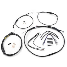 Jail Bar Cable Kit — 30.5 cm (12"), Black