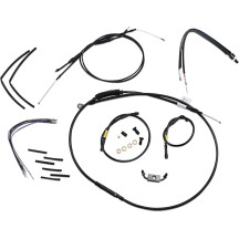 Jail Bar Cable Kit — fits 14" handlebars, Black