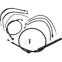 Jail Bar Cable Kit — 35.5 cm (14") Jail Bar fit, Black