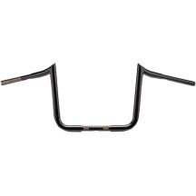 Manillar Prime Ape 1-1/4" — Altura 13", Ancho 35-1/2", Negro brillante