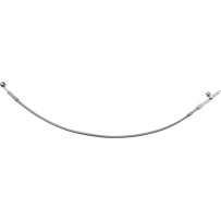 Extensión de línea hidráulica para freno/embrague — 25.5–30.5 cm (10"–12"), Ape hanger, Plata