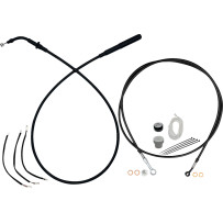 Kit de instalación EZ — Altura de manillar 28 cm (11"), Ape Hanger, Negro