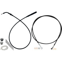 Kit de instalación EZ — altura de manillar 35,5 cm (14 in), Ape Hanger, Negro