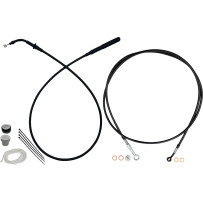 Kit de instalación EZ — altura de manillar 35,5 cm (14 in), Ape Hanger, Negro