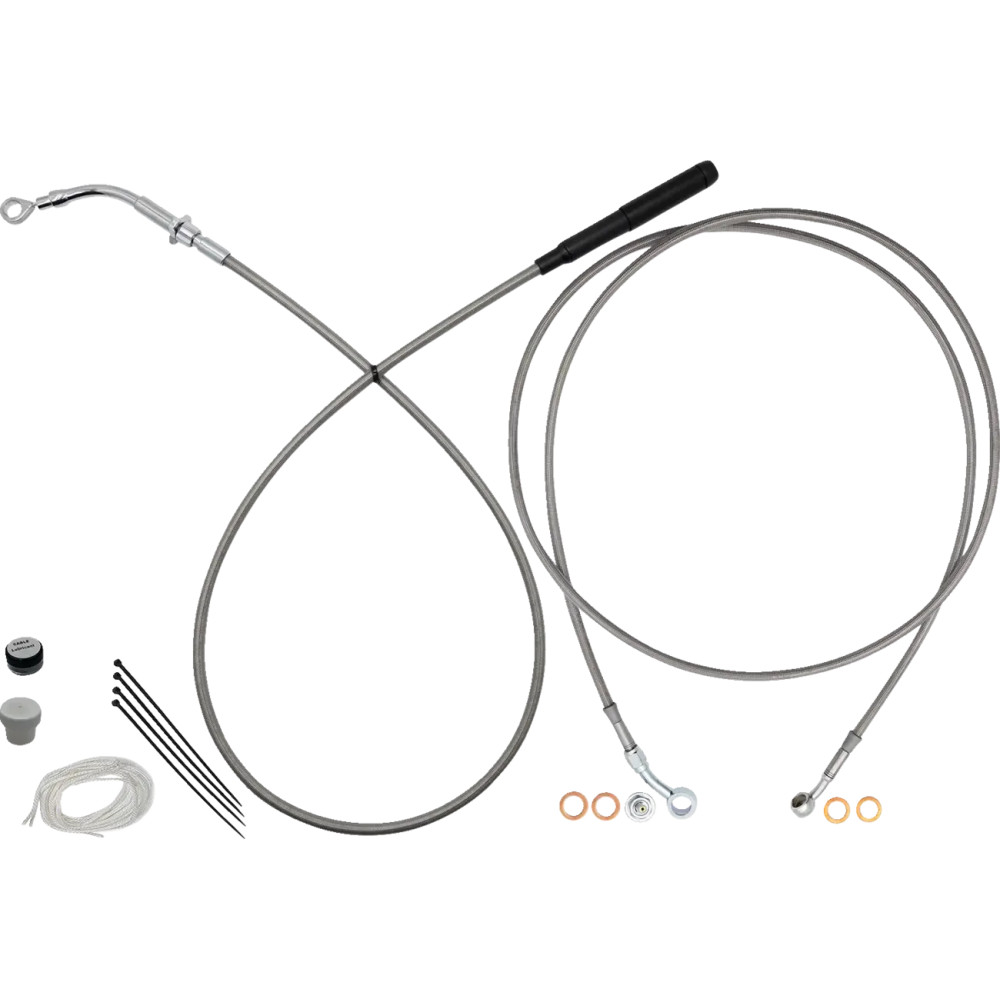 Kit de instalación EZ — altura del manillar 14", Ape Hanger, cromado