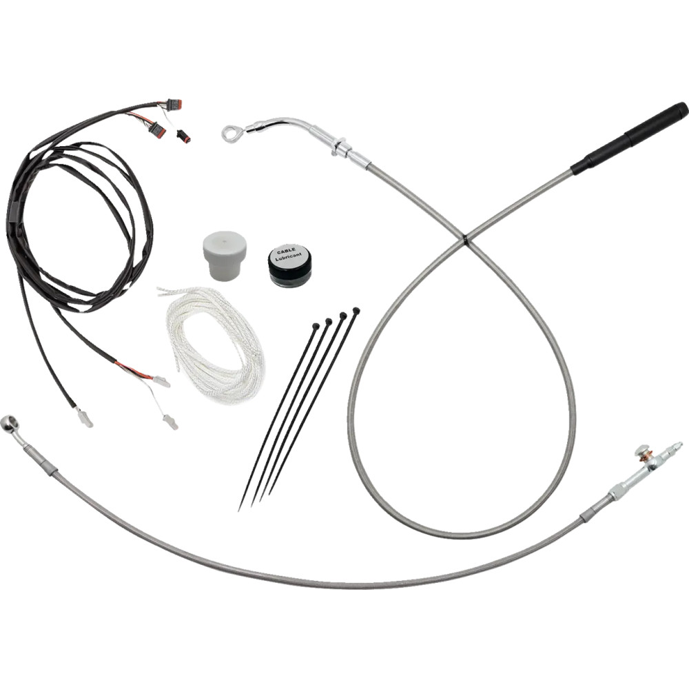 Kit de instalación EZ — manillar de 16", Ape Hanger, cromo