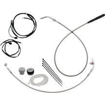 Kit de instalación EZ — Ajuste para manillar 18", cromo