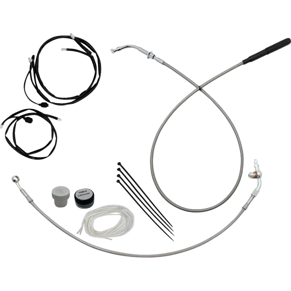 Kit de instalación EZ — Ajuste para manillar 18", cromo