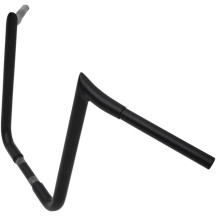 1-1/4" Prime Ape Handlebar — 1" clamping diameter, Black, Flat