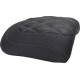 Padded Passenger Seat Cowl — 23 cm (9"), Black/Gray