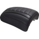 Padded Passenger Seat Cowl — 23 cm (9\") rear width, fits Mustang Double Diamond Solo Seat, Black, Red