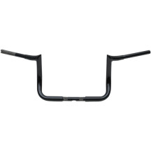1-1/4" Prime Ape Bagger Handlebar — 1" clamp, 11" rise, Black gloss