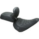 Asiento para pasajero Wide Tripper™ — 25.5 cm (10\"), Negro