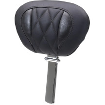 Deluxe Touring Driver Backrest — Black