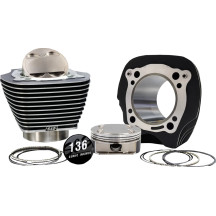 132" High Compression / 136" Big Bore Kit — 4-1/2" stroke, 4-5/8" stroke
