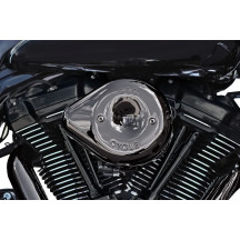 Stealth Teardrop Air Cleaner Kit — Teardrop, Lava Chrome
