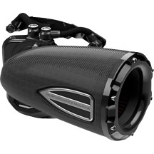 C4 Series Carbon Fiber Air Cleaner Kit — Cone, Black Ops finish