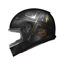 Thunder Carbon Helmet — 2XL, Black