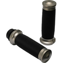 Contour Color Grips — 25.4 mm (1\"), gray anodized