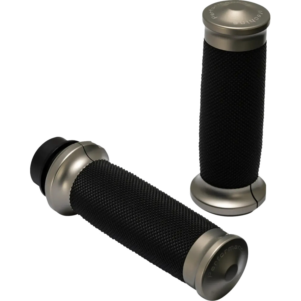 Contour Color Grips — 25.4 mm (1\"), gray anodized