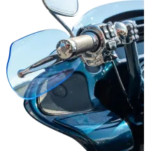 Flare® Handguards — 25.4 mm (1"), 31.8 mm (1-1/4"), Blue