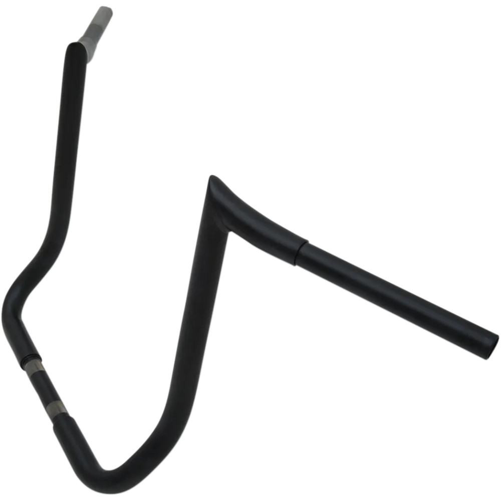 1-1/4" Prime Ape Bagger Handlebar — 1-1/4" dia, 17" rise, 1" clamp, Black