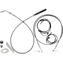 Kit de instalación EZ — para manillar 33–35,5 cm (13"–14"), Ape Hanger, cromo pulido