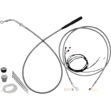 Kit de instalación EZ — Altura de manillar 28–30,5 cm (11"–12"), Ape Hanger, Cromo