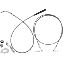 Kit de instalación EZ — Fits 35.5 cm (14") manillares, Ape Hanger, Cromo