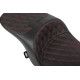 Freedom Touring Seat — Driver 37 cm × 38 cm, fits HD OEM non-adjustable frame-mounted backrest
