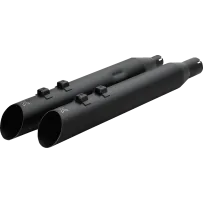 HP-Plus® Silenciadores Slip-On — 4" diámetro exterior, par, negro