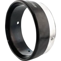 Tapón final de escape con punta billet — diámetro exterior 4-1/2", carbono