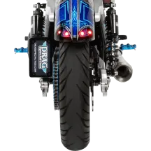 Marco de matrícula LED — 18,5 cm (7-1/4") x 11 cm (4-1/4"), Negro