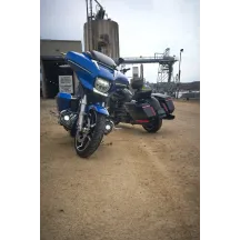 Luz de carenado GOAT-E — Harley-Davidson, LED blanco y ámbar