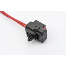 Mini Fuse Holder Set — W24 × H30 × D24 mm, 10A fuse ×2