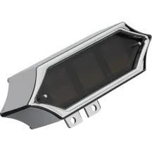 MLX-9000 Series Universal Gauges — 16.5 cm width, 57.2 mm length, 44.45 mm depth, black face, chrome housing