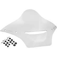 BRL Race Bubble Vented Windshield — 4" (10 cm), Clear