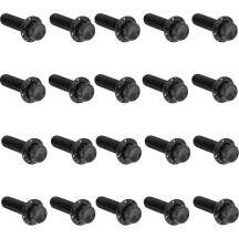 Rocker Box 12-Point Titanium Bolt Kit — Black