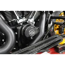 Cam Cover/Point Cover Titanium 12-Point Bolt Kit — Polished silver