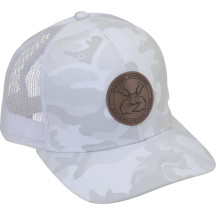 Moose Offroad Hat — One Size, Snapback, Gray, White, Camouflage