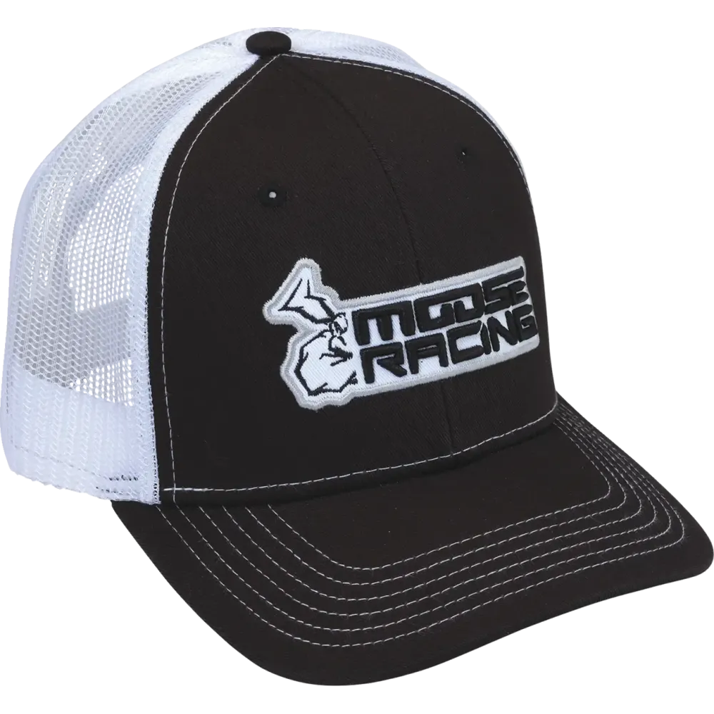 Moose Half-Agroid Hat — One Size, Black
