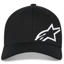 Corp Shift Multi Curved Bill Hat — S/M, Black
