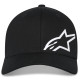 Gorra Corp Shift Multi con Visera Curvada — S/M, Negro