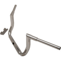 1-1/2" Grande Twin Peaks Manillar Touring — diámetro de abrazadera 1-1/2", ancho 36-1/2", altura 10", Cromo