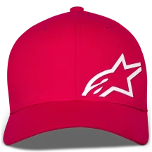 Corp Shift Multi Curved Bill Hat — S/M, Red