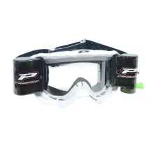 3300 Vision Go Goggles With XXL Roll-Off System — White, One Size