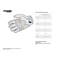 MX1™ Guantes — XL, Rojo