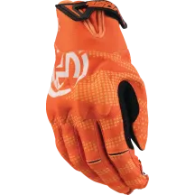MX1™ Gloves — Size S, Adult, Orange/Black, Short Cuff